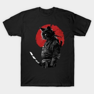 samurai cat T-Shirt